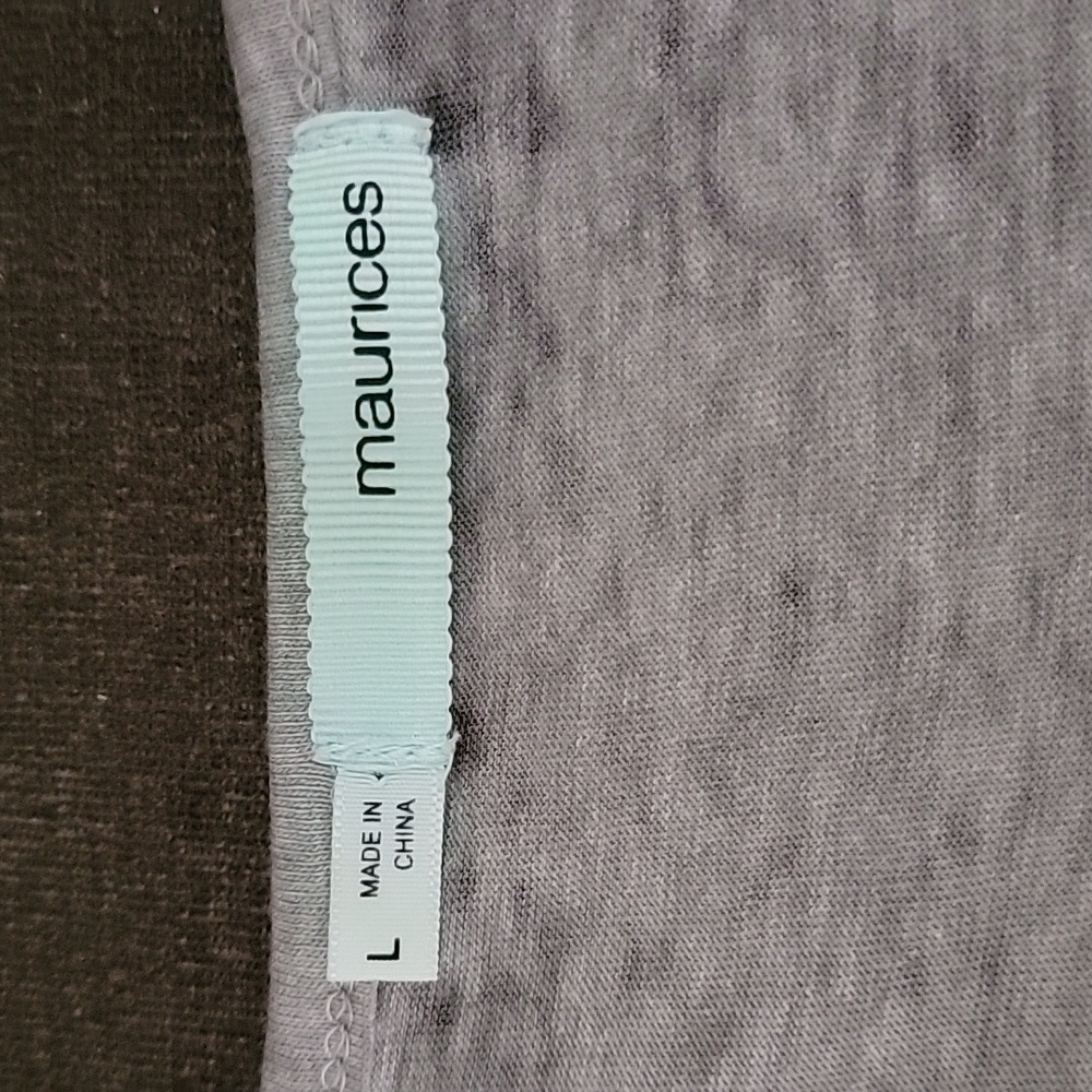 Maurice's Western Sleeveless top w/ silver mini studs multi colored size L NWOT - Picture 6 of 10